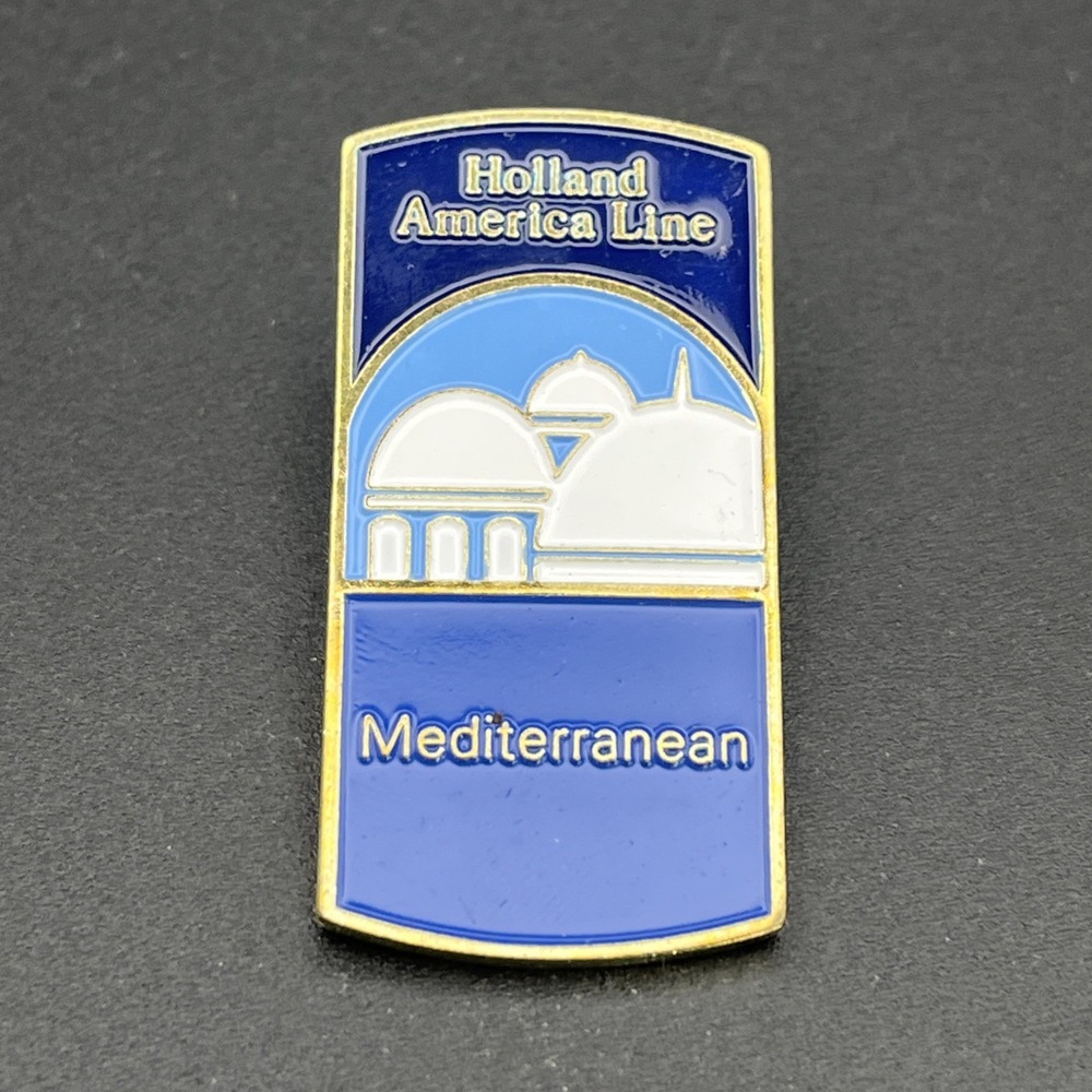 Holland America Line‎ Mediterranean Lapel Hat Pin